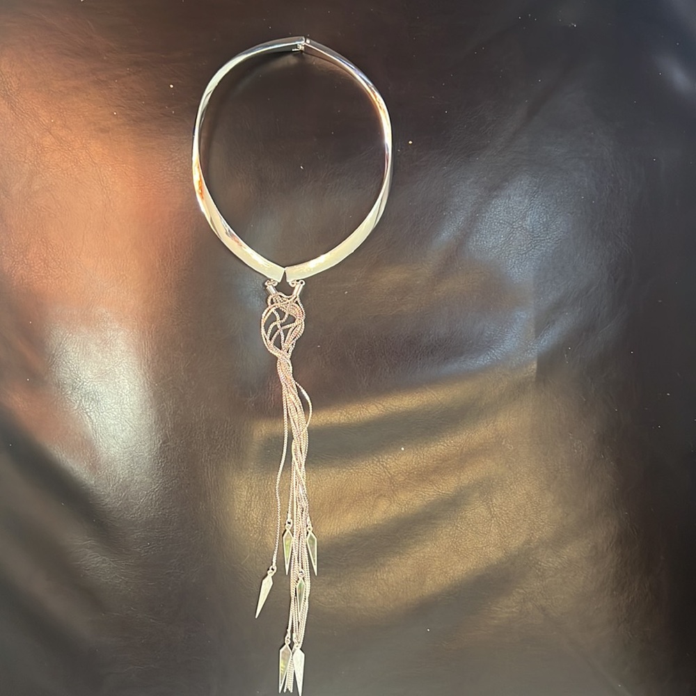 Silver necklace